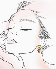 Load image into Gallery viewer, Daisy Flower Hoops
