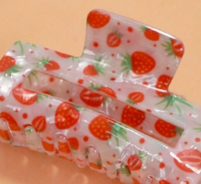 Load image into Gallery viewer, Strawberry Claw Clip
