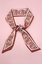 Load image into Gallery viewer, Silky Skinny Twilly Scarf Necklace Wrap
