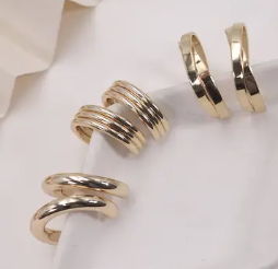 Medium Hoop Trio