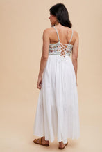 Load image into Gallery viewer, Ellie Embroidered Maxi Dress
