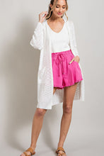 Load image into Gallery viewer, Anna Tie Waist Shorts- Pink
