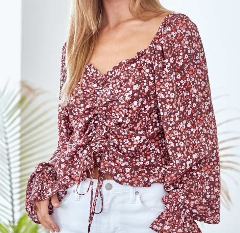 Annie Floral Top