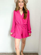 Load image into Gallery viewer, Not Just a Fling Pink Romper
