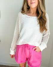 Load image into Gallery viewer, Anna Tie Waist Shorts- Pink
