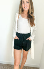 Load image into Gallery viewer, Anna Tie Waist Shorts- Black
