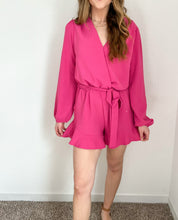 Load image into Gallery viewer, Not Just a Fling Pink Romper
