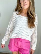 Load image into Gallery viewer, Anna Tie Waist Shorts- Pink
